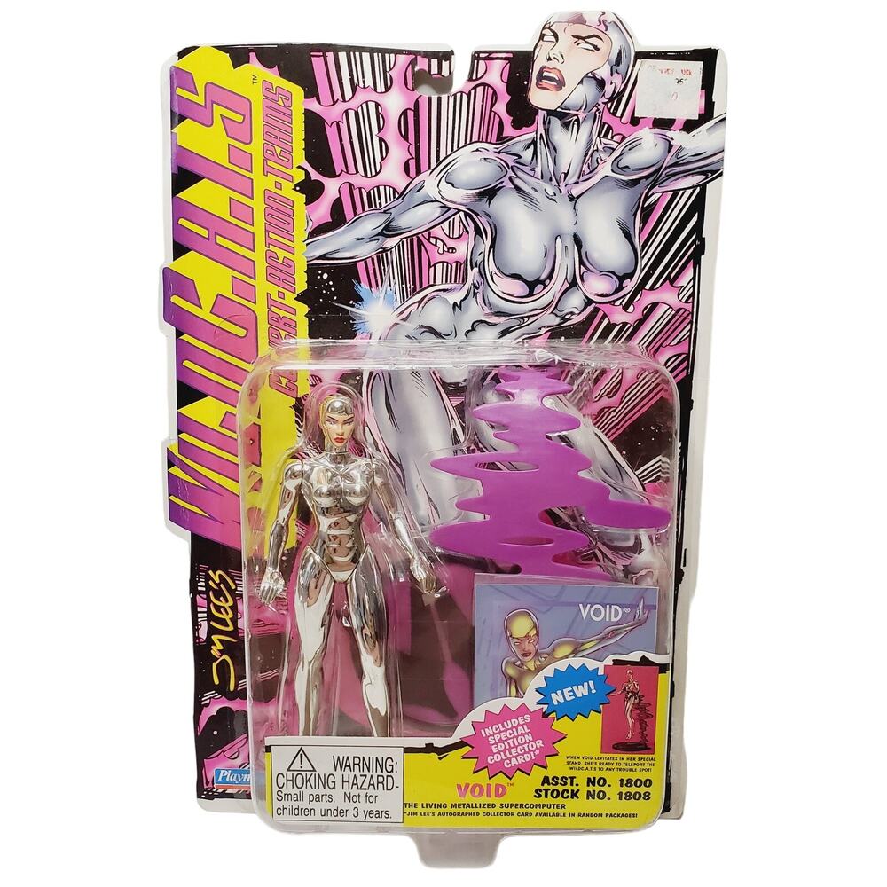 NIB-Vintage '95 Wild Cats Void "The Living Supercomputer" Jim Lee Playmate